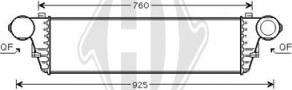 Diederichs DCA1052 - Intercooler, şarj cihazı furqanavto.az