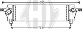 Diederichs DCA1014 - Intercooler, şarj cihazı furqanavto.az