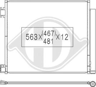 Diederichs DCC1953 - Kondenser, kondisioner furqanavto.az