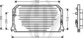 Diederichs DCC1409 - Kondenser, kondisioner furqanavto.az