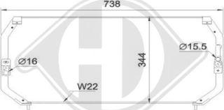 Diederichs DCC1401 - Kondenser, kondisioner furqanavto.az