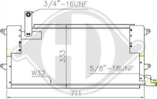 Diederichs DCC1435 - Kondenser, kondisioner furqanavto.az