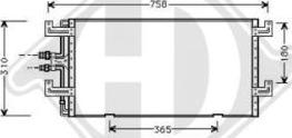 Diederichs DCC1431 - Kondenser, kondisioner furqanavto.az