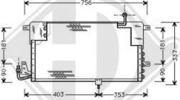 Diederichs DCC1427 - Kondenser, kondisioner furqanavto.az