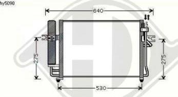 Diederichs DCC1518 - Kondenser, kondisioner furqanavto.az