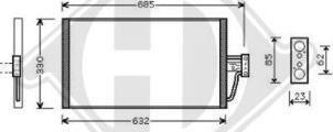 Diederichs DCC1052 - Kondenser, kondisioner furqanavto.az