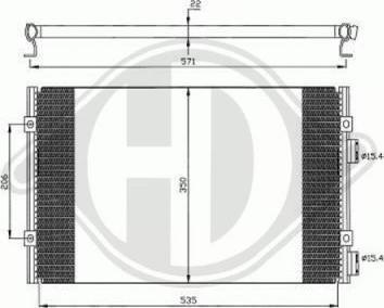 Diederichs DCC1062 - Kondenser, kondisioner furqanavto.az