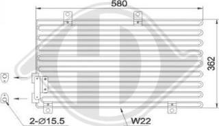 Diederichs DCC1002 - Kondenser, kondisioner furqanavto.az