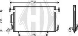 Diederichs DCC1084 - Kondenser, kondisioner furqanavto.az