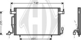 Diederichs DCC1085 - Kondenser, kondisioner furqanavto.az