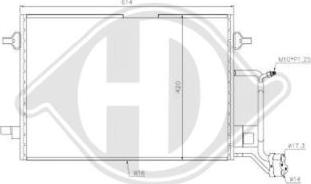 Diederichs DCC1025 - Kondenser, kondisioner furqanavto.az