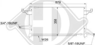 Diederichs DCC1075 - Kondenser, kondisioner furqanavto.az