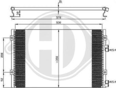 Diederichs DCC1070 - Kondenser, kondisioner furqanavto.az