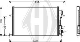 Diederichs DCC1163 - Kondenser, kondisioner furqanavto.az