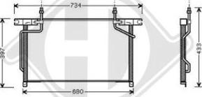 Diederichs DCC1108 - Kondenser, kondisioner furqanavto.az