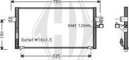 Diederichs DCC1107 - Kondenser, kondisioner furqanavto.az