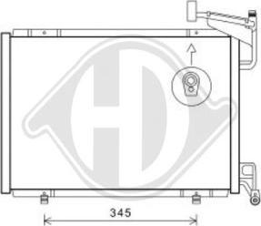 Diederichs DCC1182 - Kondenser, kondisioner furqanavto.az