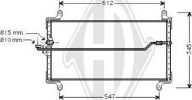 Diederichs DCC1136 - Kondenser, kondisioner furqanavto.az