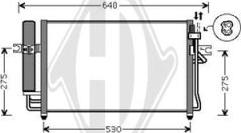 Diederichs DCC1892 - Kondenser, kondisioner furqanavto.az