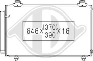 Diederichs DCC1826 - Kondenser, kondisioner furqanavto.az