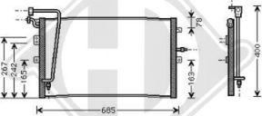 Diederichs DCC1366 - Kondenser, kondisioner furqanavto.az