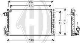 Diederichs DCC1308 - Kondenser, kondisioner furqanavto.az