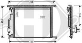 Diederichs DCC1259 - Kondenser, kondisioner furqanavto.az