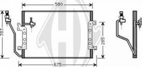 Diederichs DCC1261 - Kondenser, kondisioner furqanavto.az