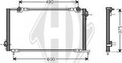 Diederichs DCC1203 - Kondenser, kondisioner furqanavto.az