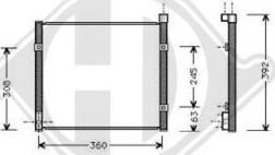 Diederichs DCC1202 - Kondenser, kondisioner furqanavto.az