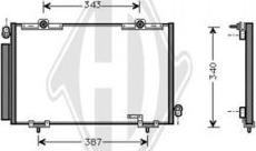 Diederichs DCC1796 - Kondenser, kondisioner furqanavto.az