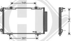 Diederichs DCC1797 - Kondenser, kondisioner furqanavto.az