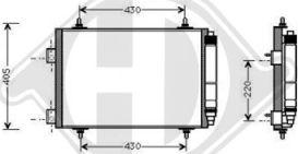 Diederichs DCC1751 - Kondenser, kondisioner furqanavto.az