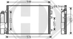 Diederichs DCC1764 - Kondenser, kondisioner furqanavto.az