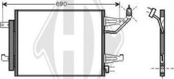 Diederichs DCC1705 - Kondenser, kondisioner furqanavto.az