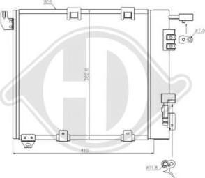 Diederichs DCC1720 - Kondenser, kondisioner furqanavto.az