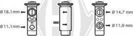 Diederichs DCE1053 - Genişləndirici klapan, kondisioner furqanavto.az
