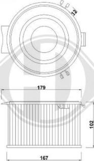 Diederichs DCI0036 - Filtr, daxili hava furqanavto.az