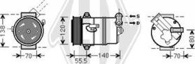 Diederichs DCK1427 - Kompressor, kondisioner furqanavto.az