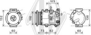 Diederichs DCK1555 - Kompressor, kondisioner furqanavto.az