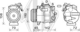 Diederichs DCK1698 - Kompressor, kondisioner furqanavto.az