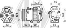 Diederichs DCK1643 - Kompressor, kondisioner furqanavto.az