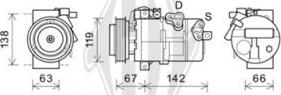 Diederichs DCK1686 - Kompressor, kondisioner furqanavto.az