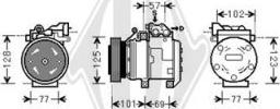 Diederichs DCK1635 - Kompressor, kondisioner furqanavto.az