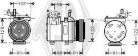 Diederichs DCK1628 - Kompressor, kondisioner furqanavto.az
