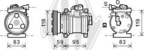 Diederichs DCK1679 - Kompressor, kondisioner furqanavto.az