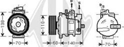 Diederichs DCK1050 - Kompressor, kondisioner furqanavto.az