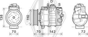 Diederichs DCK1081 - Kompressor, kondisioner furqanavto.az