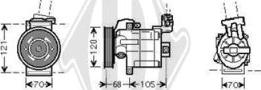 Diederichs DCK1193 - Kompressor, kondisioner furqanavto.az