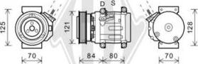 Diederichs DCK1155 - Kompressor, kondisioner furqanavto.az